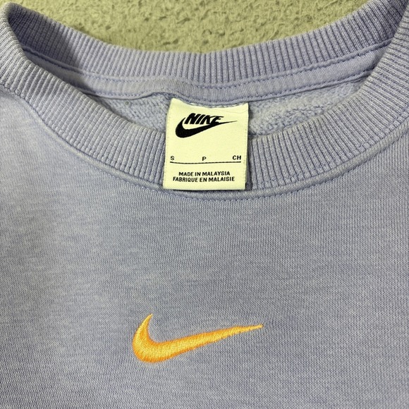 Nike Sportswear Phoenix Fleece Women S Oversized Crewneck Sweatshirt Colorblock - Picture 2 of 6